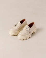 Trace Crystal Loafers